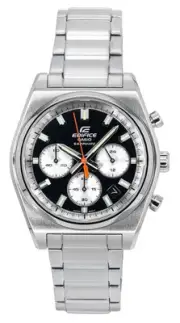 Casio EDIFICE Chronograph Stopwatch Stainless Steel EFB-730D-1AV 100M Mens Watch