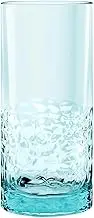 Abode Homeware PCUJM153CHA Cube, Unbreakable Cup, 15.3 fl oz (440 ml), Plastic Glass, Stylish Design, Dishwasher-Safe, BPA Free, Large Capacity, Iced Coffee, Highball, Outdoors