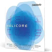 D'Addario Helicore Octave Violin String Set, 4/4 Scale, Medium Tension