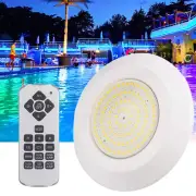 12V RGB LED Swimming Pool Light+Remote Control Spa Underwater Submersible Lamp
