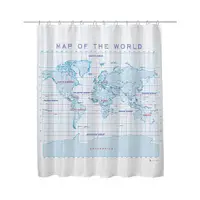 在飛比找創而有意優惠-賽先生｜科學浴簾-手稿世界地圖