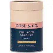 Dose & Co Dairy Collagen Creamer Caramel 340g