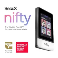 在飛比找momo購物網優惠-【SecuX 安瀚科技】Nifty NFT 專用圖像顯示 電