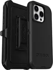 OtterBox Defender Case for iPhone 15 Pro, Shockproof, Drop Proof, Ultra-Rugged, Protective Case, 5X Tested to Military Standard, Black