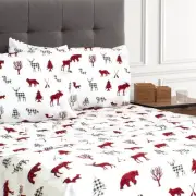 Sheet Set 4PC D Printed Wildlife