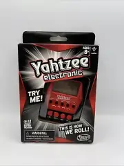 Yahtzee 2012 Handheld Electronic YATZEE Game Hasbro A2125 New Sealed Working