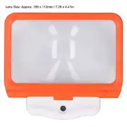 Neck Wear Full Book Page Magnifier With 48 LEDs Light Handheld Desktop Magni DP3