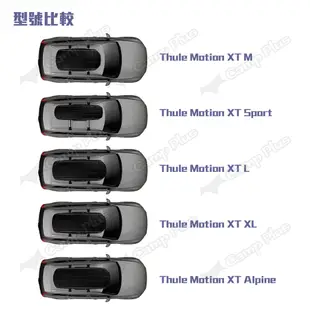 【Thule 都樂】Motion XT 600-SPORT 300L 車頂式行李箱 629600/01 車頂箱 悠遊戶外