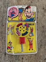 Vintage 1987 Ja-Ru Howdy Doody Handheld Metal Sparkler Spark Toy