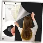 00% Blackout Window Cover, Portable Magnetic Blackout Shades for 57"W x 39"H 1