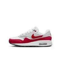 在飛比找Yahoo奇摩購物中心優惠-NIKE AIR MAX 1 (GS) 男女大童休閒鞋-白灰