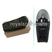 Genuine Leather Royal Enfield Interceptor & GT 650 D10 Single Seat & White Cowl