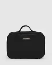 Black Fold Out Cosmetic Case