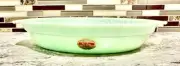 Fire King Jadeite 2000 Anchor Hocking 10" Pie Plate Baking Dish VINTAGE W/ TAGS