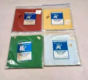 Charles Craft Cross Stitch Fabric 4pcs (14 & 18 Count) Multicolor 12" X 18"_AK1