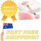 BRAND NEW Jade Roller for Face and Gua Sha Scraping Massager Set - 100% Natural