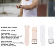 2pcs Rubber Watch Strap With Tools And Spring Bars Replacement Strap Watch B WPD