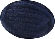 Generic Thick Chunky Yarn, Heavy Yarn for Crochet, Filling, Polyester Yarn, Chunky Wool Yarn, Knitting Yarn for Knitting, Accessories for S, Dark Blue