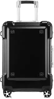 [HSHTTKL] Cabin Luggage Business Suitcase Durable Luggage Hard Shell Carry On Luggage with Aluminum Frame,No Zipper Suitcase,TSA Combination Lock Travel Carry-Ons