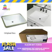 Glacier Bay 924 045 Undermount Sink in White