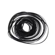 Versatile Set of 100 Mix Size Flat Rubber Belt Cassette Tape Machine Belts 2mm