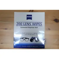 在飛比找蝦皮購物優惠-【現貨】ZEISS LENS WIPES 蔡司專業光學濕式拭