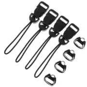 1 Set Camera Strap Lug Protector Camera Strap Buckle Triangle Split Ring