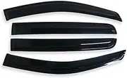 Window Visor Wind Side Window Visor for Ford Ranger T9 Raptor Arquus Trigger 2023 2024 2025 Window Rain Guard Weather Shield Sun Rain Deflector