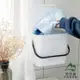 日式塑膠掛壁式收納桶浴室髒衣服收納筐髒衣籃簍密封收納桶