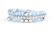 Paparazzi Sugary Shimmer Blue Bracelet - New