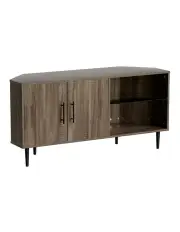 [Artiss] Corner Entertainment Unit TV Cabinet in Walnut 120cm