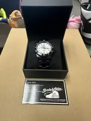 A Bathing Ape ‘Bape’ - Type 1 Black Bapex Watch NWT (WITH EXTRA WATCH ROTATOR)