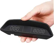OSOLADY Car Digital Speedometer Speed Limit Reminder Mileage Tracker Universal LCD Display for Safe Driving
