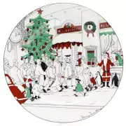 Noritake Le Restaurant Xmas Serving Platter 30cm