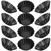 12 Pcs Mini Tart Pans Tarttles Bites Cookie Muffin Cupcake