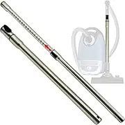 1-3/8'' Stainless Steel Vacuum Extension Wand Compatible with Miele C1 C2 C3 & Vacuums Using 1 3/8 Inch Accessories & Attachments - 35mm Vacuum Extension Tube Replacement, Extends Up to 41.7" Long