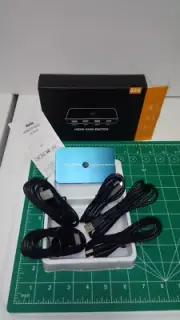 Aluminum KVM Switch 4k HDMI USB 3.0 for 2 Computers