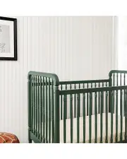 Namesake Liberty 3 in 1 Convertible Spindle Crib with Toddler Bed Conversion Kit