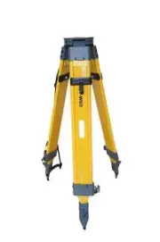 Heavy Duty Wooden Tripod Dual Lock Survey Instrument Total Station Level tripod
