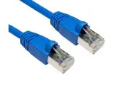 Hypertec 5m RJ45-RJ45 Cat6A 4 Pair LSZH Unshielded Patch Lead Blue