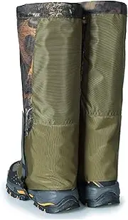 [BXXZYF] Camouflage Hiking Leggings Snow Leggings, Anti-Snake Bite Protection Leggings, Suitable for Men and Women Hiking, Mountaineering, Skiing, Desert Jungle Camping (Color : A, Size : One Size)