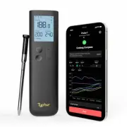 Sync Wireless Bluetooth Smart Meat Thermometer with WiFi | Standalone Base an...