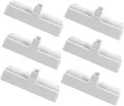 Levemolo 6pcs Garden Fence Support Brackets Durable Plastic Stand Holder for Courtyard Trellis Stylish Divider Base for Enhanced Stability and Easy Installation