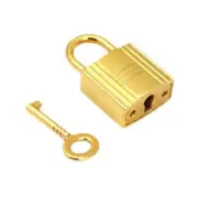 Small Padlock with Key Lightweight Locker Lock for Luggage Backpack Suitcase