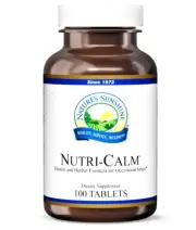 Pack of TWO Bottles ✨ Nature's Sunshine Nutri-Calm 100 Tablets each Free Ship
