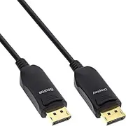 InLine® DisplayPort 1.4 AOC Cable, 8K4K, Black, 50 m