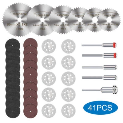 41x Diamond Cutting Disc Resin Cutting Discs Cutting Disc Saw Blade For Dremel