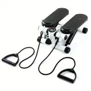 NNETM Compact Hydraulic Fitness Stair Stepper with Resistance Bands