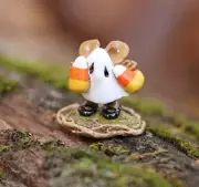 Wee Forest Folk Halloween Figurine M-300 - The Candy Corn Kid