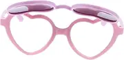 [LIFKOME] Children's Flip Glasses Children Glasses Trendy Sunglasses for Women Vintage Glasses Protection Sunglasses Funny Eyeglasses Retro Toy Clamshell Wear Glasses Ac Material